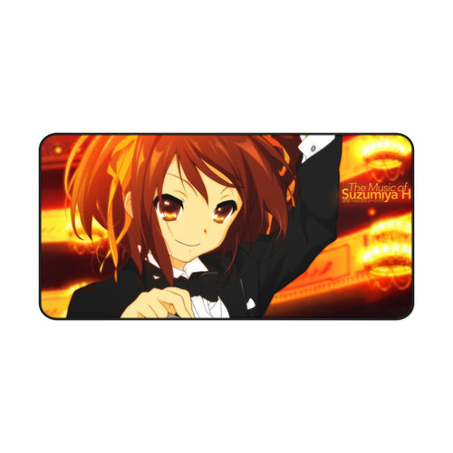 The Melancholy Of Haruhi Suzumiya Mouse Pad (Desk Mat)