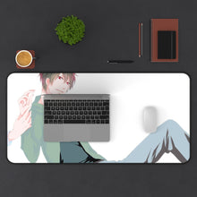 Load image into Gallery viewer, Durarara!! Izaya Orihara Mouse Pad (Desk Mat) With Laptop
