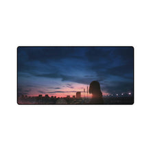 Load image into Gallery viewer, Anime Girl Silhouette City Mouse Pad (Desk Mat)
