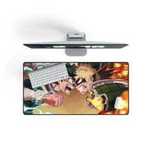 Load image into Gallery viewer, My Hero Academia Izuku Midoriya, Katsuki Bakugou Mouse Pad (Desk Mat) On Desk
