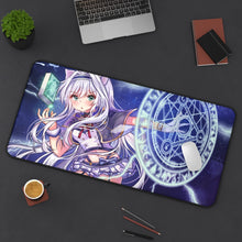 Load image into Gallery viewer, Rokudenashi Majutsu Koushi To Akashic Records Sistine Fibel Mouse Pad (Desk Mat) On Desk
