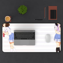 Load image into Gallery viewer, Sound! Euphonium Kumiko Oumae, Reina Kousaka Mouse Pad (Desk Mat) With Laptop
