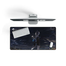 Load image into Gallery viewer, Girl with animal ear walking in the night Mouse Pad (Desk Mat) On Desk
