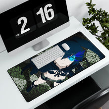 Load image into Gallery viewer, Black Rock Shooter Mouse Pad (Desk Mat)
