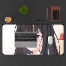 Load image into Gallery viewer, Hyouka Eru Chitanda Mouse Pad (Desk Mat) With Laptop
