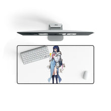 Load image into Gallery viewer, Anime Girl Mouse Pad (Desk Mat) On Desk
