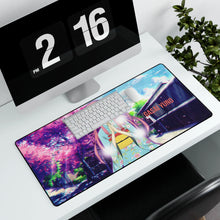 Load image into Gallery viewer, Mirai Nikki Yuno Gasai Mouse Pad (Desk Mat) With Laptop
