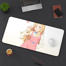 Load image into Gallery viewer, EroManga-Sensei Mouse Pad (Desk Mat) On Desk
