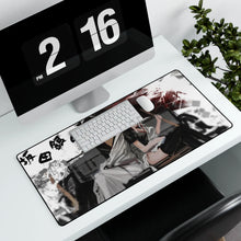 Load image into Gallery viewer, Sakata Gintoki Mouse Pad (Desk Mat) With Laptop
