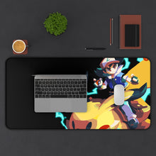 Load image into Gallery viewer, Anime Pokémon Mouse Pad (Desk Mat) With Laptop
