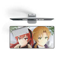Load image into Gallery viewer, Mushoku Tensei: Jobless Reincarnation Mouse Pad (Desk Mat) On Desk
