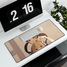 Load image into Gallery viewer, Lycoris Recoil Takina Inoue, Chisato Nishikigi Mouse Pad (Desk Mat) With Laptop
