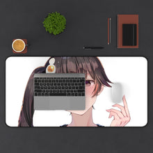 Load image into Gallery viewer, Monogatari (Series) Mouse Pad (Desk Mat) With Laptop
