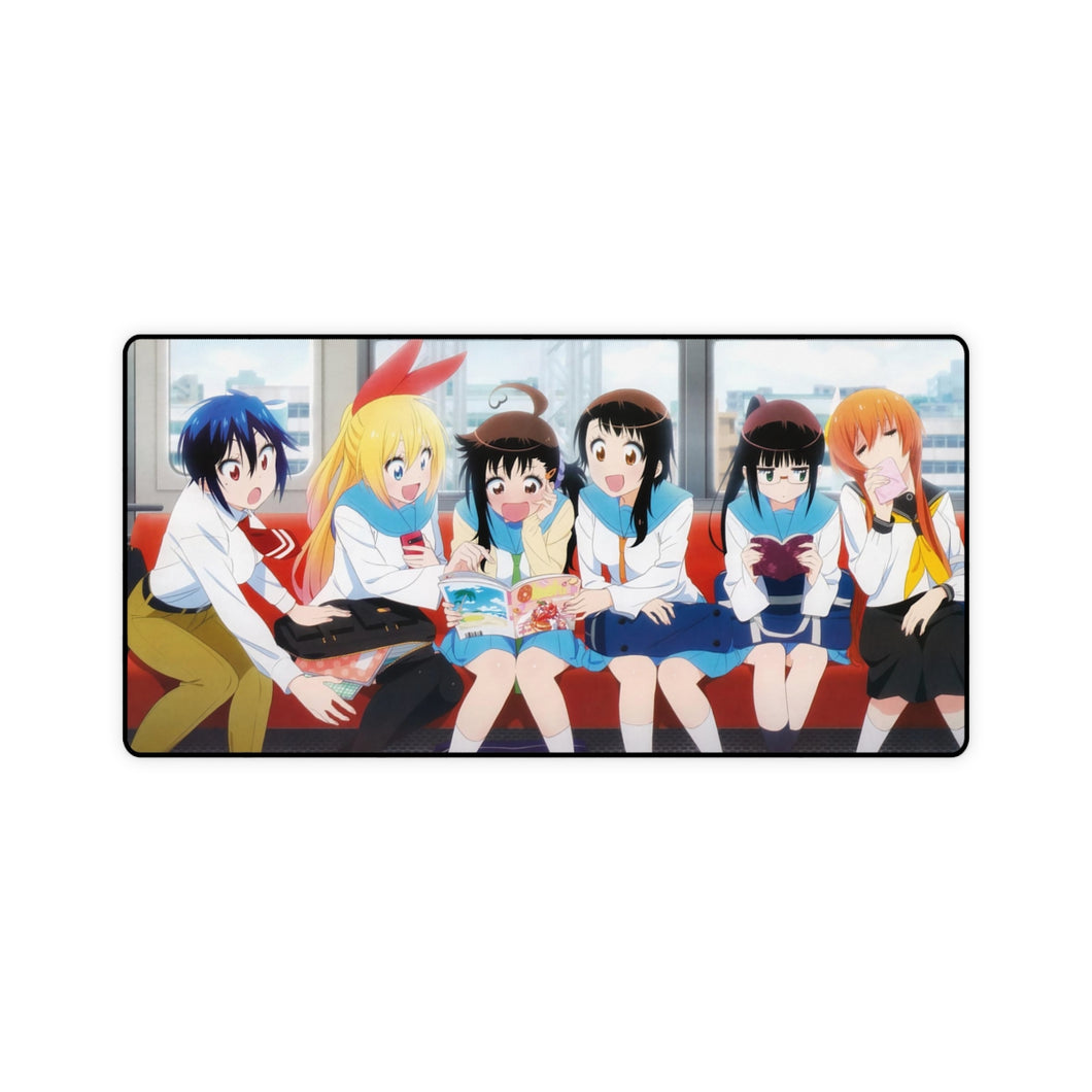 Nisekoi Chitoge Kirisaki, Kosaki Onodera, Seishirou Tsugumi, Marika Tachibana, Ruri Miyamoto Mouse Pad (Desk Mat)