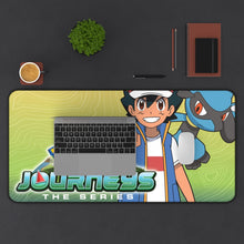 Load image into Gallery viewer, Anime Pokémon Mouse Pad (Desk Mat) With Laptop
