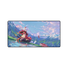 Load image into Gallery viewer, Girl with swords Mouse Pad (Desk Mat)
