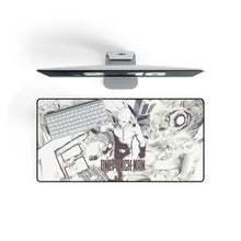 Load image into Gallery viewer, Anime One-Punch Man Mouse Pad (Desk Mat) On Desk
