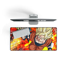 Load image into Gallery viewer, Anime Dragon Ball Z Mouse Pad (Desk Mat) On Desk
