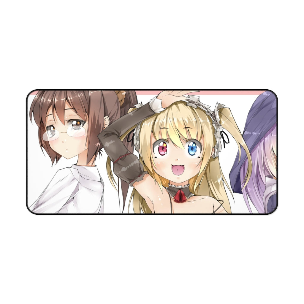 Boku Wa Tomodachi Ga Sukunai Sena Kashiwazaki, Rika Shiguma, Maria Takayama Mouse Pad (Desk Mat)