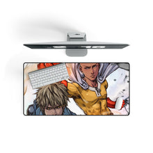 Load image into Gallery viewer, Anime One-Punch Man Mouse Pad (Desk Mat) On Desk
