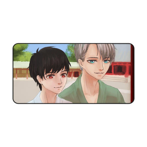 Yuri!!! On Ice Victor Nikiforov, Yuuri Katsuki Mouse Pad (Desk Mat)