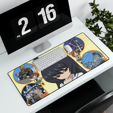 Load image into Gallery viewer, Girls und Panzer Mouse Pad (Desk Mat) With Laptop
