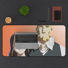 Load image into Gallery viewer, Anime FullMetal Alchemist Mouse Pad (Desk Mat) With Laptop
