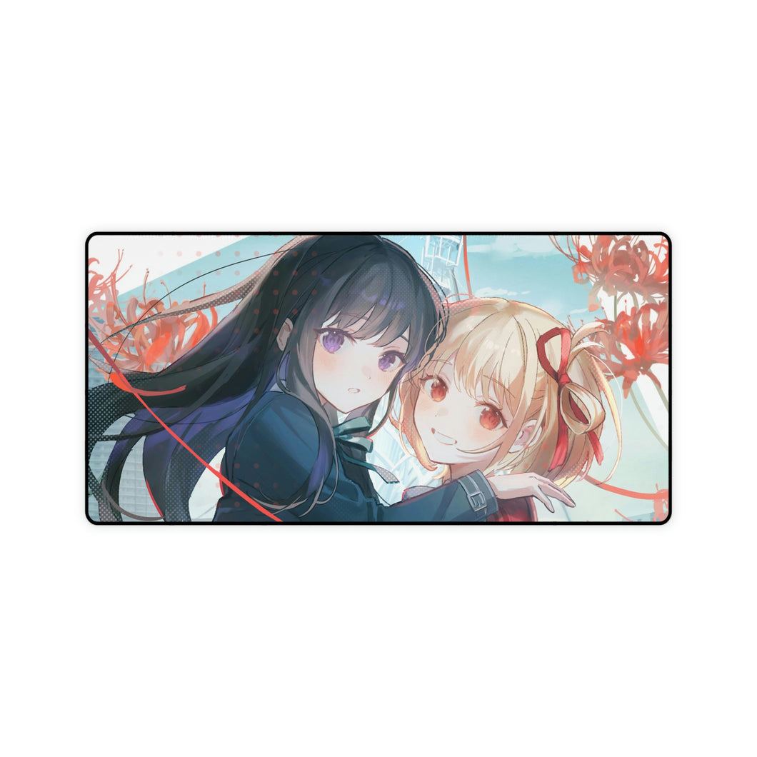 Chisato Nishikigi & Takina Inoue Mouse Pad (Desk Mat)