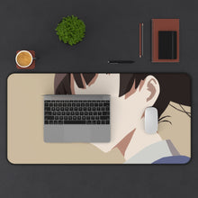 Load image into Gallery viewer, Megumi Kato Minimalist Mouse Pad (Desk Mat) With Laptop
