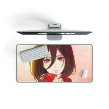 Load image into Gallery viewer, Mikasa Ackerman Attack on Titan Mouse Pad (Desk Mat)
