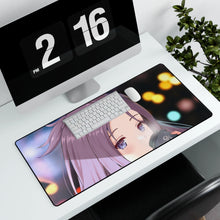 Load image into Gallery viewer, Laid-Back Camp Mouse Pad (Desk Mat) With Laptop

