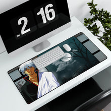 Load image into Gallery viewer, Gintama Gintoki Sakata Mouse Pad (Desk Mat) With Laptop
