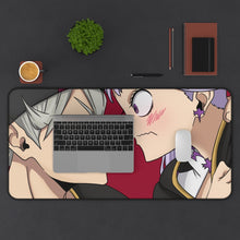 Load image into Gallery viewer, Black Clover Asta, Noelle Silva Mouse Pad (Desk Mat) With Laptop
