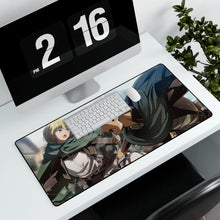 Load image into Gallery viewer, Anime Attack On Titan Mouse Pad (Desk Mat)
