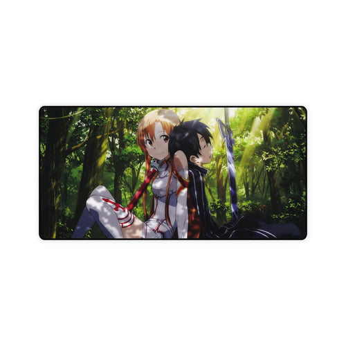 Kirito and Asuna Mouse Pad (Desk Mat)