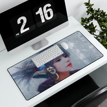 Load image into Gallery viewer, Anime Girl Mouse Pad (Desk Mat) With Laptop
