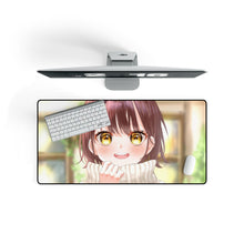 Load image into Gallery viewer, Anime Girl Mouse Pad (Desk Mat) On Desk
