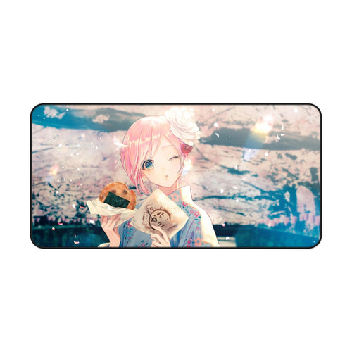 Anime Girl Mouse Pad (Desk Mat)