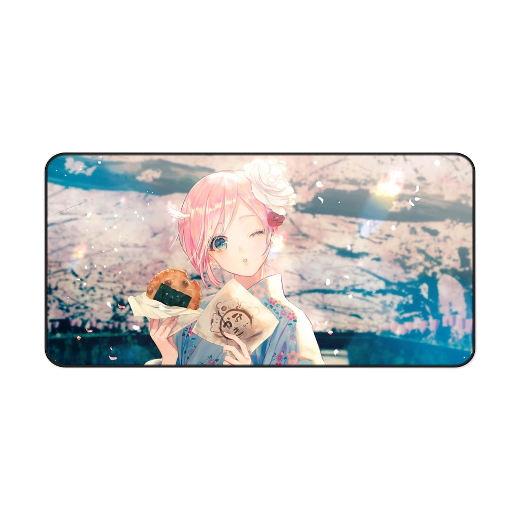 Anime Girl Mouse Pad (Desk Mat)