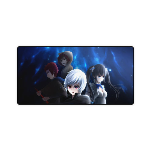 Is It Wrong to Try to Pick Up Girls in a Dungeon? Bell Cranel, Hestia, Liliruca Arde, Welf Crozzo Mouse Pad (Desk Mat)