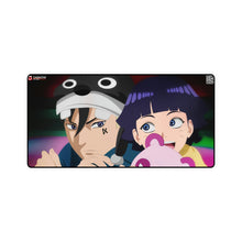Load image into Gallery viewer, Himawari and Kawaki: bedtime Mouse Pad (Desk Mat)
