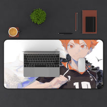 Load image into Gallery viewer, Shōyō Hinata Mouse Pad (Desk Mat) With Laptop
