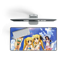 Load image into Gallery viewer, Magical Girl Lyrical Nanoha Mouse Pad (Desk Mat) On Desk
