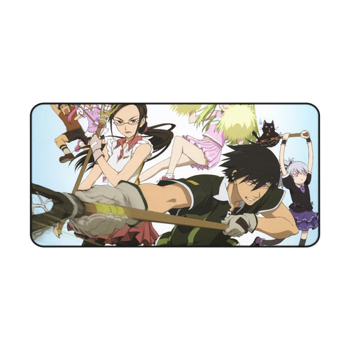 Darker Than Black Hei, Yin, Mao, Misaki Kirihara, Amber Mouse Pad (Desk Mat)