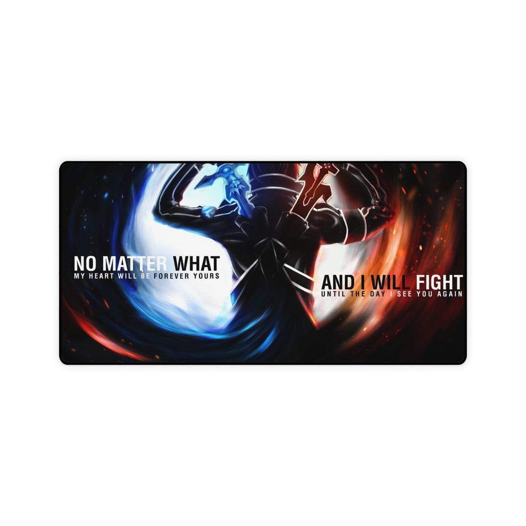 Sword Art Online Kazuto Kirigaya Mouse Pad (Desk Mat)