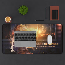 Load image into Gallery viewer, Granblue Fantasy Granblue Fantasy, Jeanne D&#39;arc Mouse Pad (Desk Mat) With Laptop
