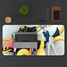 Load image into Gallery viewer, Assassination Classroom Koro-sensei, Karma Akabane, Nagisa Shiota, Kaede Kayano Mouse Pad (Desk Mat) With Laptop
