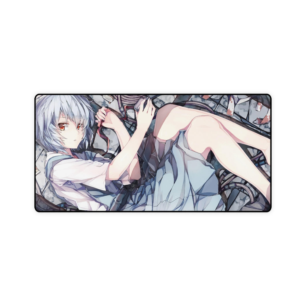 Neon Genesis Evangelion-Rei Ayanami Mouse Pad (Desk Mat)