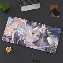 Load image into Gallery viewer, Azur Lane Mouse Pad (Desk Mat) On Desk
