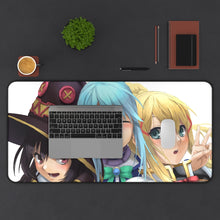 Load image into Gallery viewer, KonoSuba Mouse Pad (Desk Mat) With Laptop
